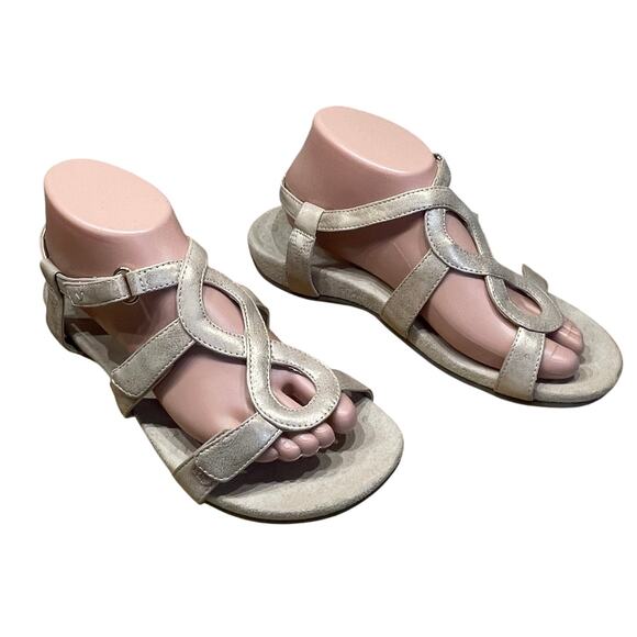 Vionic Jodie Sandal Shimmer Tan Women's Size 8 TVW5391 Excellent Used Condition - Picture 1 of 7